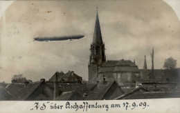 Aschaffenburg (8750) Zeppelin Am 17. September 1909 I-II Dirigeable - Andere & Zonder Classificatie