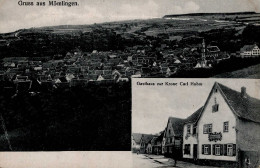 Mömlingen (8751) Gasthaus Krone Carl Hohm I-II (fleckig) - Otros & Sin Clasificación