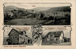 Sailauf (8752) Gasthaus Sauer Postamt 1911 I- - Andere & Zonder Classificatie
