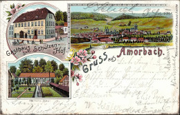 Amorbach (8762) Gasthaus Zum Schützen 1901 I - Autres & Non Classés