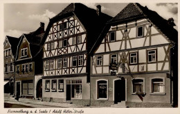 Hammelburg (8783) Gasthaus Drei König Küchengerätehandlung Stockheimer Adolf Hitlerstrasse WK II I - Hammelburg