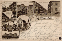Hammelburg (8783) Rathaus Photohandlung Spahn 1897 I- - Hammelburg