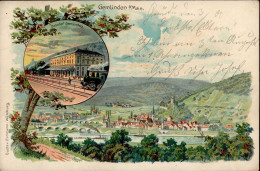 Gemünden Am Main (8780) Bahnhof Eisenbahn 1900 I-II Chemin De Fer - Other & Unclassified