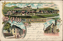 Gemünden Am Main (8780) Kath. Kirche Gasthaus Lorenz 1903 I-II - Other & Unclassified