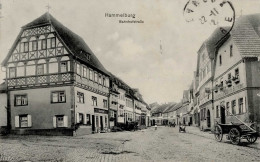 Hammelburg (8783) Bahnhofstrasse Gasthaus Schreiner 1912 I- - Hammelburg