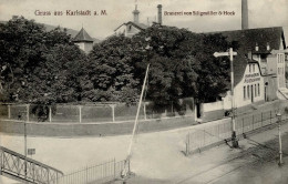 Karlstadt (8782) Brauerei Siligsmüller & Hock 1913 II (kleine Stauchung) - Other & Unclassified