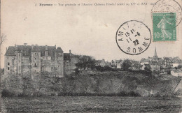 Boussac Vue Generale Et L'ancien Chateau Feodal - Boussac