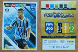 AC - 294 ALISSON  GREMIO  PANINI FIFA 365 2019 ADRENALYN TRADING CARD - Patinaje Artístico