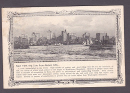 USA New York Sky Line From Jersey City ( 58905 ) - Altri & Non Classificati