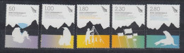 Ross Dependency 2009 50th Ann. Antarctic Treaty 5v ** Mnh (59652) - Nuevos