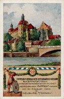 Neuburg (8858) 13. Mittelbayerisches Verbandsschiessen 10. Bis 17. August 1924 II (Stauchung) - Altri & Non Classificati