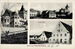 Fremdingen (8864) Hauptstrasse 1915 I - Otros & Sin Clasificación