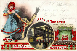 Augsburg (8900) Apollo Theater 1900 I- - Sonstige & Ohne Zuordnung