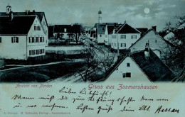 Zusmarshausen (8901) Mondschein-Karte 1901 I-II - Other & Unclassified