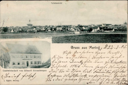 Mering (8905) Gasthaus Ettensberger 1905 I-II - Other & Unclassified