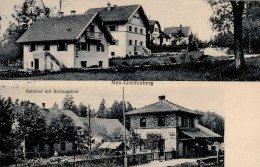 Greifenberg (8919) Bahnhof Mit Restaurant II (Ecken Leicht Bestoßen) - Other & Unclassified