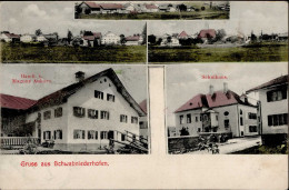 Schwabniederhofen (8925) Handlung Auhorn Schule 1910 I-II (Stauchung) - Other & Unclassified