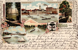 Fürstenwalde (o-1240) Hafen 1899 I- - Altri & Non Classificati