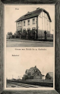 Rehfelde (o-1263) Bahnhof Post 1915 I-II - Other & Unclassified