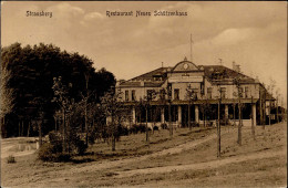 Strausberg (o-1260) Gasthaus Neues Schützenhaus 1915 I- - Altri & Non Classificati