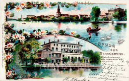 Strausberg (o-1260) Grand Hotel Schützenhaus 1902 I- - Autres & Non Classés