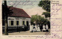 Vogelsdorf (o-1273) Gasthaus Höltz 1905 I-II - Altri & Non Classificati