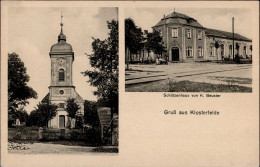 Wandlitz (o-1292) Klosterfelde Kirche Schützenhau K. Beuster I-II - Sonstige & Ohne Zuordnung