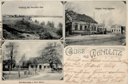 Wandlitz (o-1292) Postamt Schützenhaus 1902 I- - Autres & Non Classés