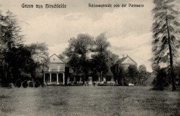 Hirschfelde (o-1291) Schlossansicht Von Der Parkseite 1916 I-II - Other & Unclassified