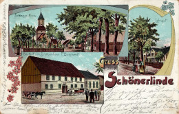 Schönerlinde (o-1291) Gasthaus Zum Schützenhaus II (Stauchung) - Altri & Non Classificati