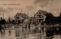 Wandlitz (o-1292) Gruss Vom Wandlitzsee I-II Montagnes - Autres & Non Classés