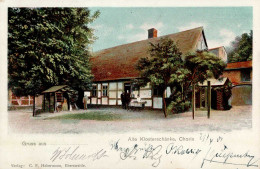 Chorin (o-1301) Alte Klosterschänke 1901 I-II - Sonstige & Ohne Zuordnung