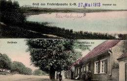 Friedrichswalde (o-1301) Dorfstrasse Handlung Pomplun 1913 I- - Other & Unclassified