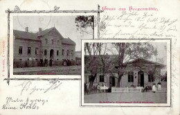 Heegermühle (o-1300) Gasthaus Zum Schützenhaus Krankenhaus 1900 I- - Autres & Non Classés