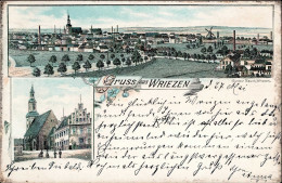 Wriezen (o-1313) Windmühle 1898 II (Stauchung) - Altri & Non Classificati