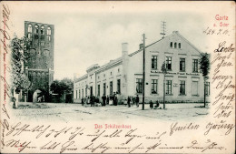 Gartz (Oder) (o-1321) Schützenhaus 1901 II (kleine Stauchung) - Altri & Non Classificati