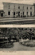 Passow (o-1321) Restaurationsgarten Bahnhof I-II (Stauchung) - Altri & Non Classificati
