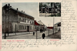 Liebenwalde (o-1408) Zehdenickerstrasse Schützenhaus 1903 I-II - Otros & Sin Clasificación