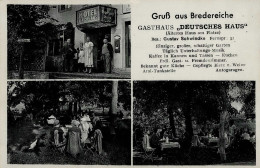 Bredereiche (o-1431) Gasthaus Deutsches Haus Bes. Schwindke, Gustav I-II - Sonstige & Ohne Zuordnung