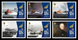 Guernsey 2024 Mih. 1998/2003 Royal National Lifeboat Institution (RNLI). Ships MNH ** - Guernsey