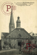 FRANCIA. FRANCE. Sainte-Menehould - L'église Avantde La Guerre 1914 1916 - Sainte-Menehould
