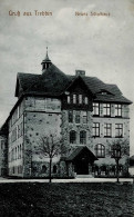 Trebbin (o-1712) Schule 1918 II (Ecken Abgestossen, Randmangel) - Other & Unclassified