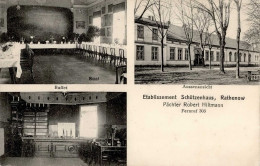 Rathenow (o-1830) Gasthaus Zum Schützenhaus 1915 II (Stauchung) - Autres & Non Classés