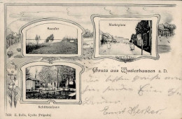 Wusterhausen (o-1901) Schützenhaus 1906 I- - Other & Unclassified