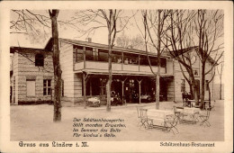 Lindow (Mark) (o-1951) Schützenhaus-Gasthaus 1910 I-II - Other & Unclassified