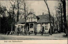 Stavenhagen (o-2044) Schützenhaus Fahrrad 1912 I- Cycles - Sonstige & Ohne Zuordnung