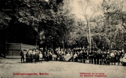 Malchin (o-2040) Schützenhausgarten 1911 I- (Marke Teilweise Entfernt) - Sonstige & Ohne Zuordnung