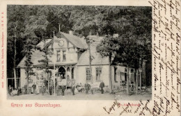Stavenhagen (o-2044) Schützenhaus I- (Marke Entfernt) - Autres & Non Classés
