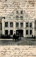 Gnoien (o-2052) Gasthaus Zum Deutschen Hause Otto Völchner 1911 I-II (fleckig, VS Beschrieben) - Otros & Sin Clasificación