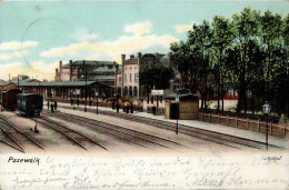 Pasewalk (o-2100) Bahnhof Eisenbahn 1905 II (Stauchung) Chemin De Fer - Altri & Non Classificati
